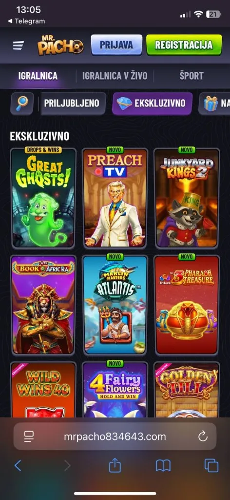 MrPacho mobilni pogled 2